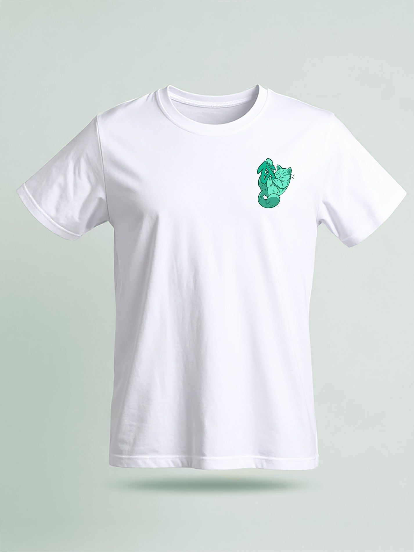 Tee Zerance Holy Mint Cat 🐾